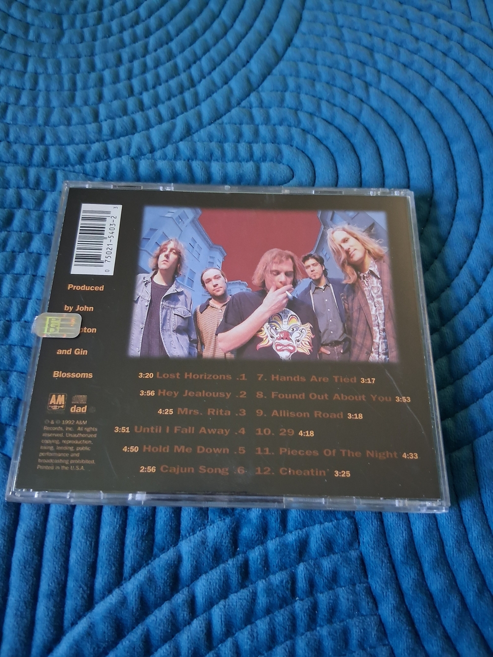 Gin Blossoms CD New Miserable Experience - Picture 3 of 4